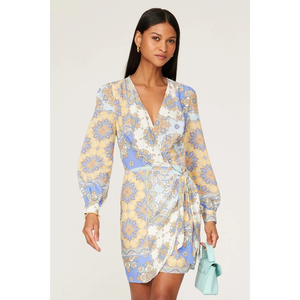 Yumi Kim Mellow Printed Wrap Dress